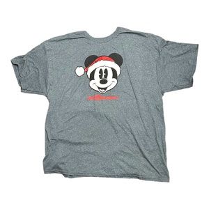 Disney Parks  Walt Disney World Santa Mickey T-Shirt XL